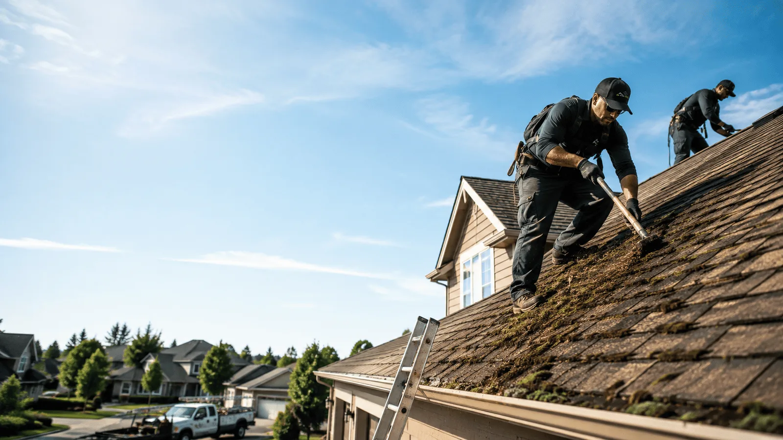 Roof Moss Removal in Bee Spring, KY near me